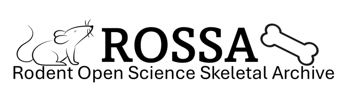 Logo for Rodent Open Science Skeletal Archive